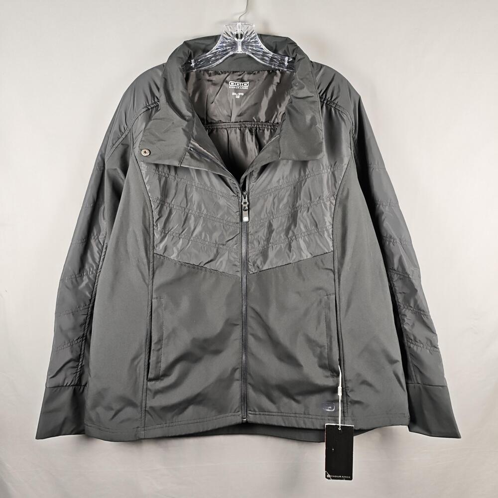 OGIO Endurance Jacket Mens 3XL Gray Full Zip Insulated Softshell Outdoor Lined